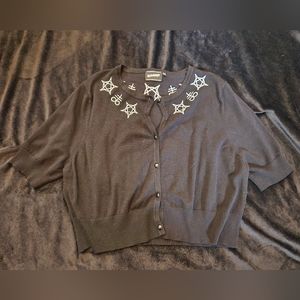 Cropped Banned Satanist sweater